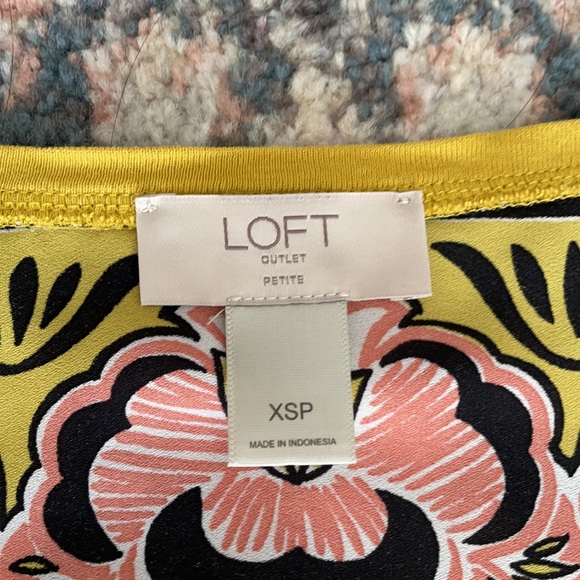 LOFT Mustard Trial Top - Picture 5 of 6